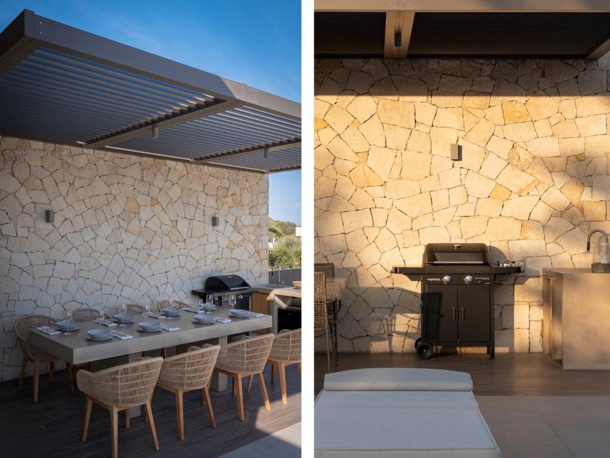 Athina Luxury Villa, With Pool & Walk To The Beach, By Thinkvilla Hriszí Aktí Haniá Kültér fotó