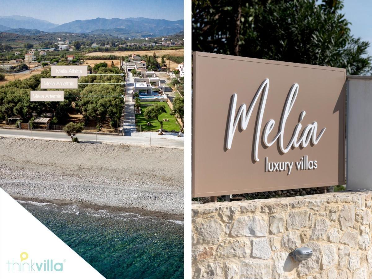 Athina Luxury Villa, With Pool & Walk To The Beach, By Thinkvilla Hriszí Aktí Haniá Kültér fotó